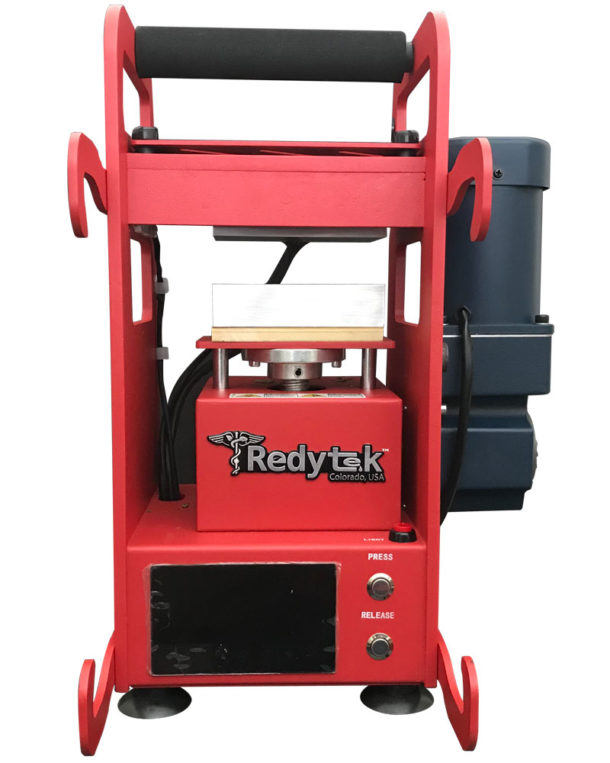 Buy R2P-E full auto electric rosin press, up to 3 tons pure pressure. Redytek, Inc