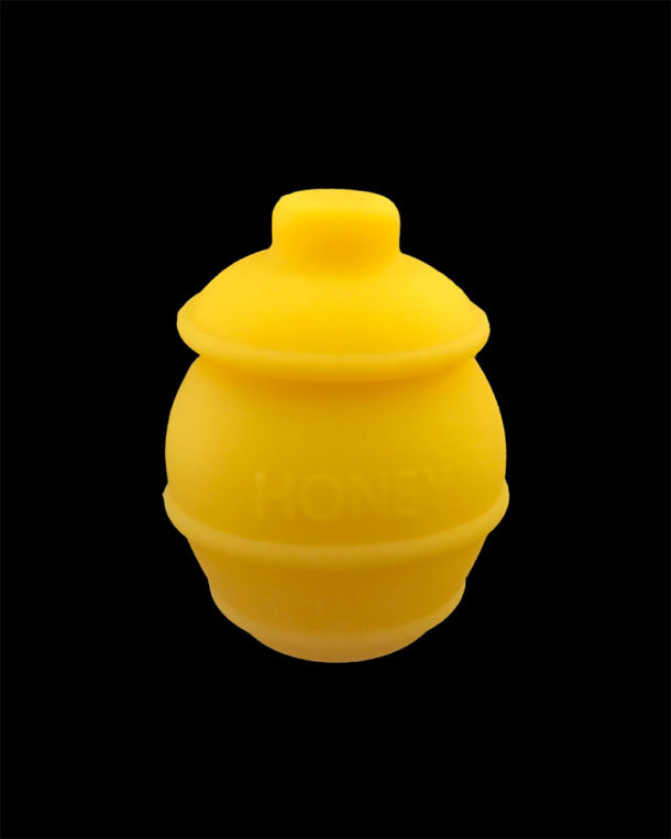 35ml silicone yellow rosin honey jar storage dab container by Redytek